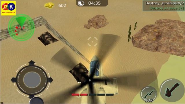 Air Gunship Battle 3D - Fighting Game - G4K Android Gameplay FHD смотреть онлайн
