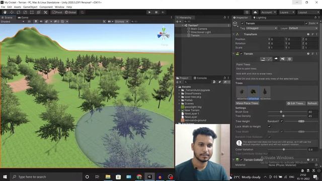 How to make Terrain in Unity 3D | Unity Game Development Tutorial 2024 смотреть онлайн