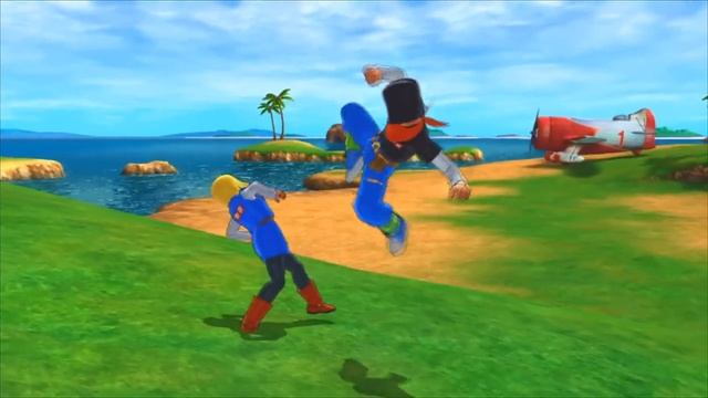 Android 17 Vs Android 18! Dragon Ball Z Raging Blast 2 (2012) смотреть онлайн