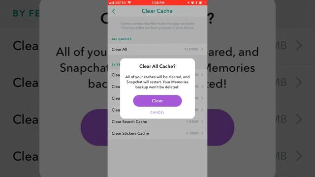 HOW TO CLEAR SNAPCHAT CACHE? смотреть онлайн