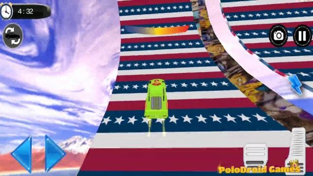 Splashy Superhero Lightning McQueen Stunts Jump #35 - Ramps Cruz Ramirez 3D - Android Gameplay смотреть онлайн