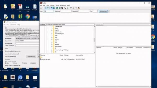 Google Cloud FTP Setup with FileZilla || easy way to transfer files [ google instance ]