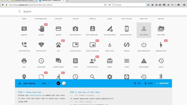 Capítulo 94 - ActionBar: iconos estándar смотреть онлайн