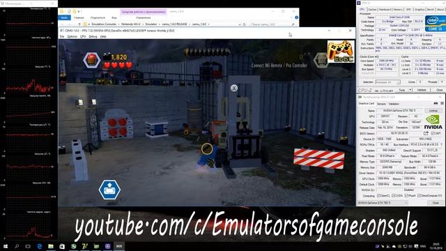 CEMU 1.6.0 Wii U Emulator - LEGO Jurassic World (2015). Ingame. Test run on PC #5 смотреть онлайн