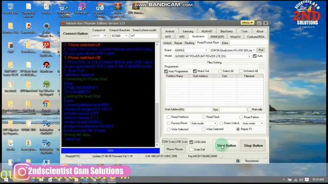 Gionee GN5007 M7 Power Encryption Unsuccessfully with oneclick miracle box 3.21 смотреть онлайн