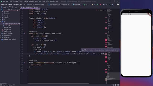 Liquid Tab Bar in Flutter | Bottom Navigation Bar | Speed Code | Let's Learn Flutter смотреть онлайн