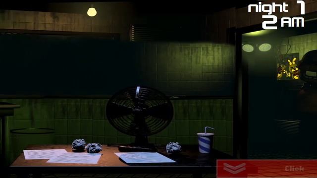 Five Nights At Fredbear's Family Diner (Android Port) (FNaF Fan Game) - Night 1