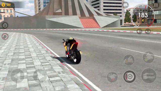 Extreme Speed orange Motor Bike driving 3d - Xtreme motorbikes Motor game Android Gameplay смотреть онлайн