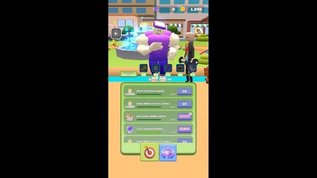 Workout Arena: Fitness Clicker Game Android Gameplay смотреть онлайн