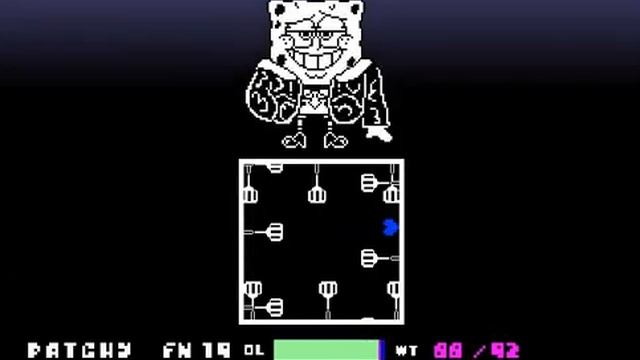 Spongeswap Spongebob Fight ( Phase 1 2. Phase 1 No Heal)на русском #undertale #undertalefangame