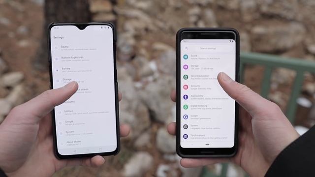 Oxygen OS vs Stock Android 9 Pie Showdown смотреть онлайн