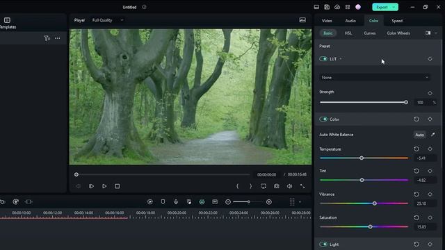Color Grading Log Footage On Filmora 12 смотреть онлайн