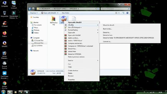 Cara Install File ISO - Mount ISO смотреть онлайн