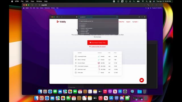 macOS on a VM with UTM смотреть онлайн