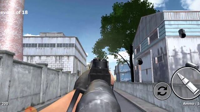 ZOMBIE EVIL KIL 4 - DEAD CITY Gameplay part 1 (Android) level 2-4 смотреть онлайн