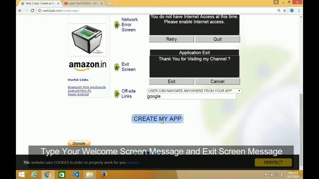 How to create website to android App (apk) in Just 1 Minute смотреть онлайн