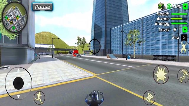 Black Hole Ninja Rope Hero New Hero Update #6 - Android Gameplay смотреть онлайн