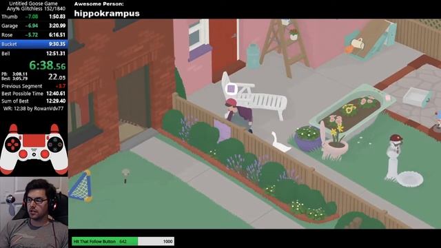 Untitled Goose Game Speedrun - Any% Glitchless - 12:39 смотреть онлайн