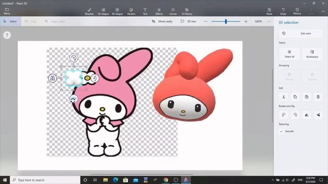 Drawing with Mouse | Paint 3D смотреть онлайн