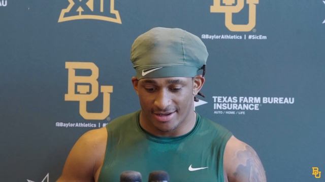 Baylor Football: Keaton Thomas Media Availability (April 4, 2024) смотреть онлайн
