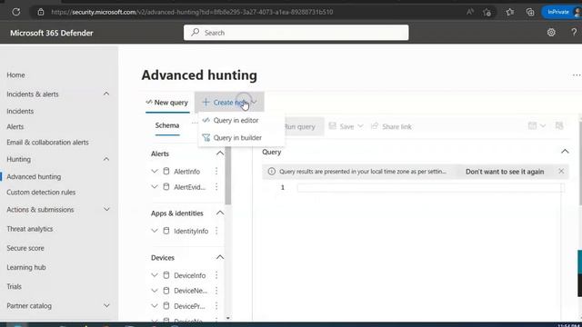 ADVANCED HUNTING IN MICROSOFT DEFENDER FOR ENDPOINT смотреть онлайн