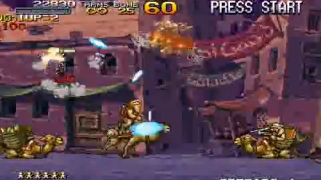 Metal Slug X on Android played with Dual Shock 3 смотреть онлайн