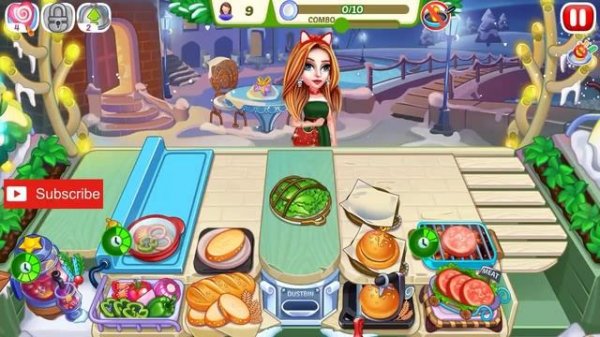 Christmas Fever Cooking Games Madness (Level 14-17) - Android Games