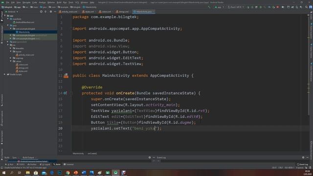 android studio başlangıc part 2 смотреть онлайн
