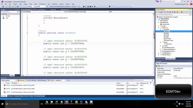 Xamarin Android Tutorial - Gallery смотреть онлайн