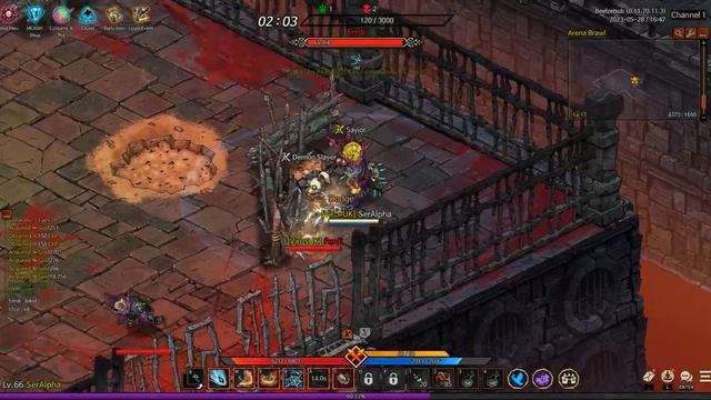 Mad World - Age of Darkness - Arena PVP dmg test VirusUK смотреть онлайн