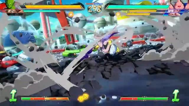 Dragon Ball FighterZ (Piccolo/Yamcha/Tien) Vs (Android 21/Kid Buu/Majin Buu) THE BUU GANGS IS BACK смотреть онлайн