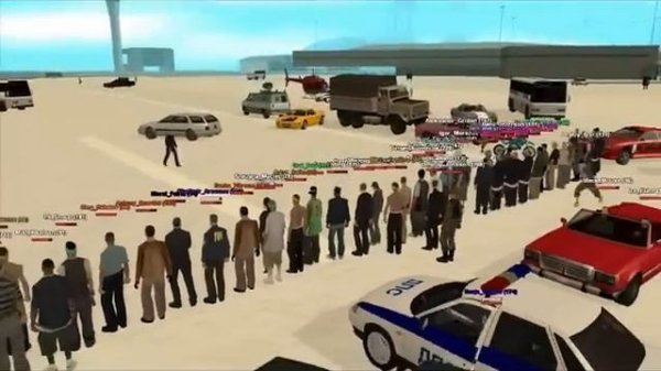 [SAMP] Празднование Дня Рождения ..[RP]GameWorld..