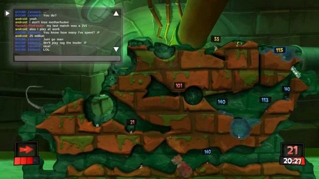 Worms Revolution: Double Donkey Destruction! (android, flama93 and Zaheen) смотреть онлайн