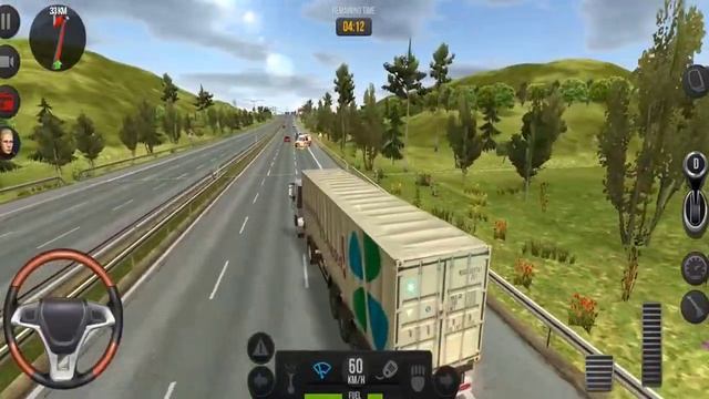 Euro Truck Simulator #1- Transportation Games – Android Gameplay смотреть онлайн