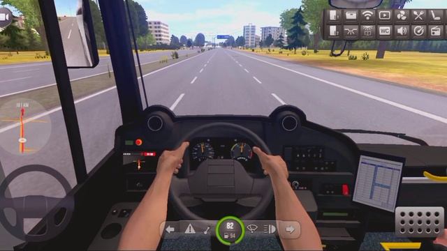 Bus simulator Ultimate Game play Bus Driving Simulator Game Bus transport Game Android Gameplay 202 смотреть онлайн