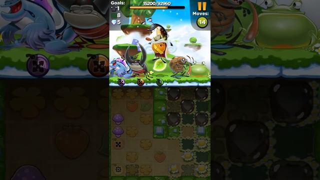 Best fiends level 530 walkthrough ios android gameplay HD смотреть онлайн