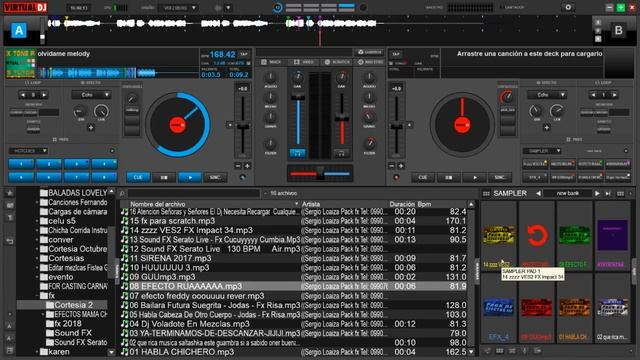 Carga Edita y Guarda Sampler en Virtual Dj 8 ✔ / Sergio Loaiza смотреть онлайн