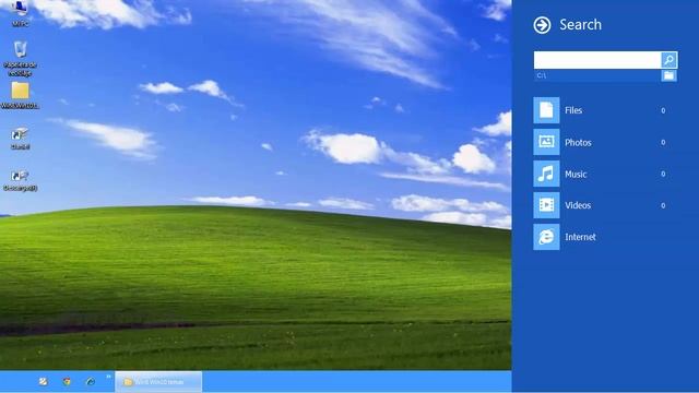 Windows XP con aparariencia de Windows 8 y Windows10 Theme | Temas para XP смотреть онлайн