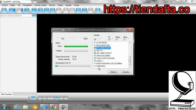 Review ProgDVB 7.21.01 DVB-T2 Colombia/Antioquia смотреть онлайн