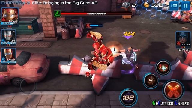 Marvel Future Fight Android iOS Walkthrough - Part 22 - Chapter 4 ELITE: Stages 1-4 смотреть онлайн