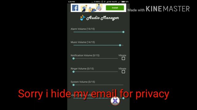 Hide every thing of Android in audio manager смотреть онлайн