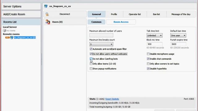 FrogCore - Camfrog Advanced Server Controls смотреть онлайн