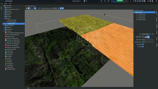jMonkeyBuilder 1.6.0: Skycontrol & multi-terrain editing смотреть онлайн