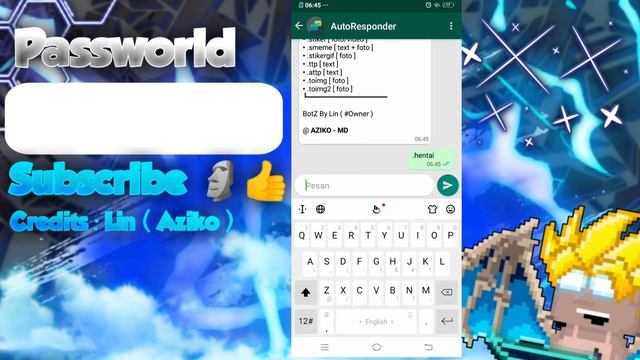 Sc AutoResponder [ Aziko - MD ] Ada Nsfw Menu??..... смотреть онлайн