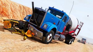 BeamNG Drive - Гонки По Длинной Ухабистой Дороге в Пустыне Со Всеми Фиктивными Автомобилями