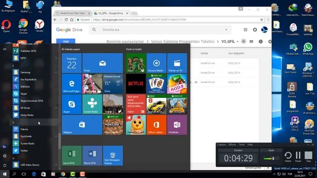 Vestel Venüs V5 Yazılım Yükleme смотреть онлайн