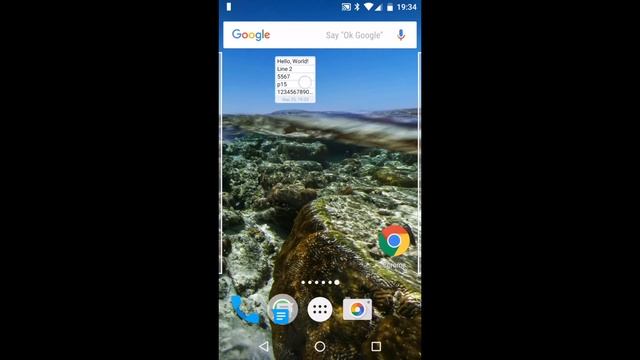 Mini Memo List Widget promo video смотреть онлайн