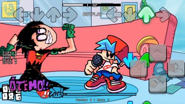 FNF Vs Corrupted Robin Mod Android (Optimized/Low-End) смотреть онлайн