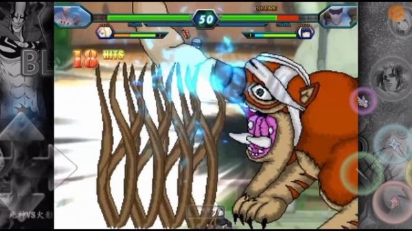 NARUTO ULTIMATE NINJA STORM 5 ANDROID APK ESTILO MUGEN ANDROID - Bleach Vs Naruto MOD!