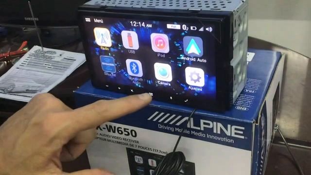 Stereo ILX W650 Alpine смотреть онлайн